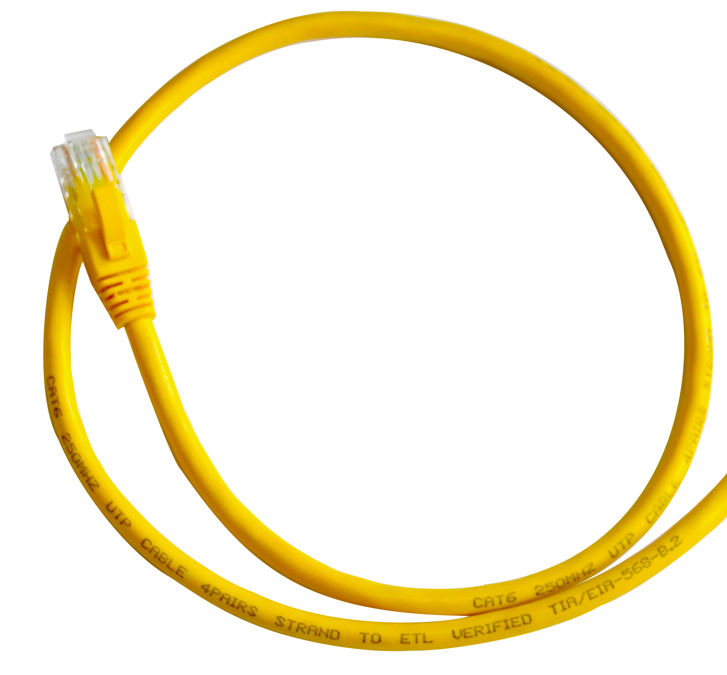 Small piece of a network cable